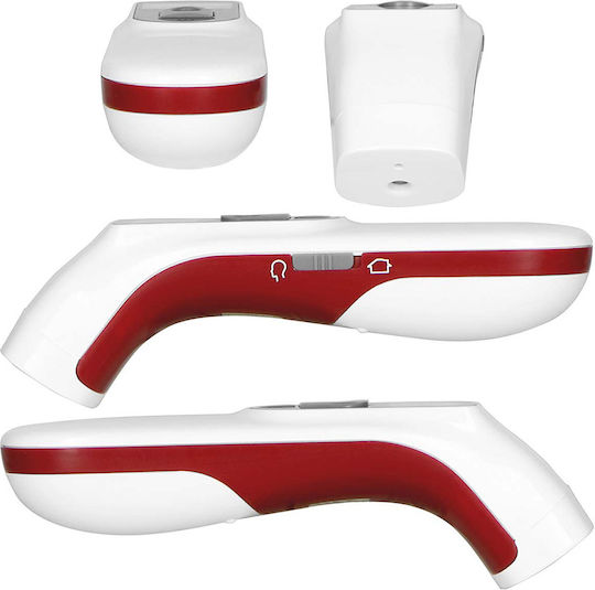 Fysic Infrared Forehead Thermometer Backlit Display Fever Alarm White