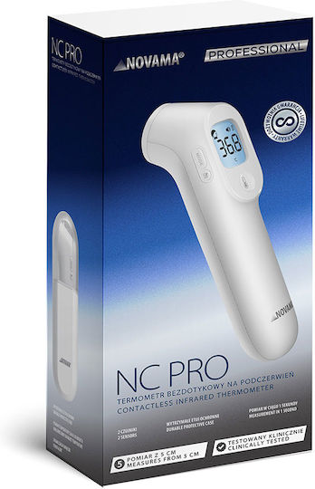 Novama Infrared Forehead Thermometer Suitable for Babies Blue
