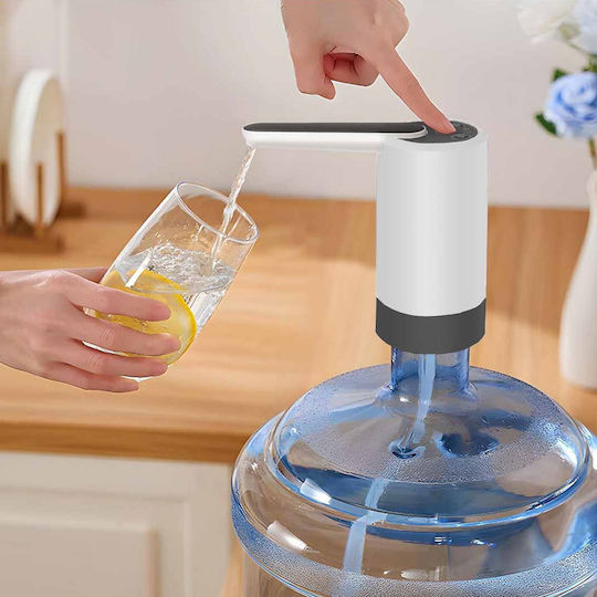Battery Kitchen Water Pump Plastic Silver