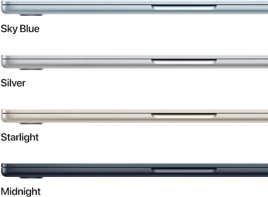 Apple MacBook Air 15.3" IPS Retina Display (M5-10-Core/16GB/512GB SSD/10-Core GPU) Midnight (US Keyboard)