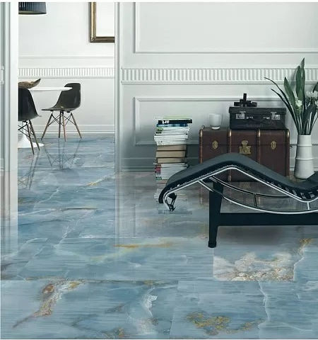 Imola Floor / Wall Tile Interior Ceramic Matte 120x60cm Blue