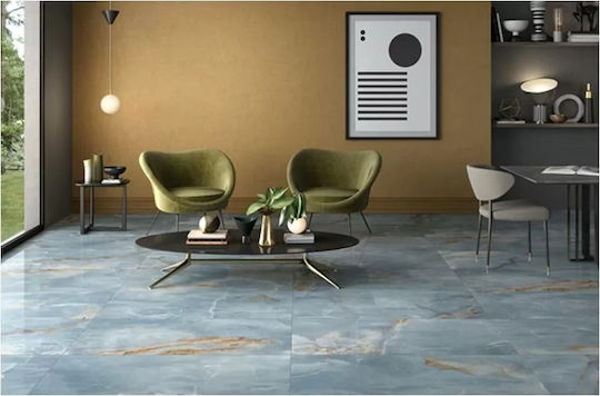 Imola Floor / Wall Tile Interior Ceramic Matte 120x60cm Blue