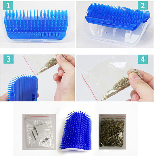 Corner Grooming Massage Brush Cats