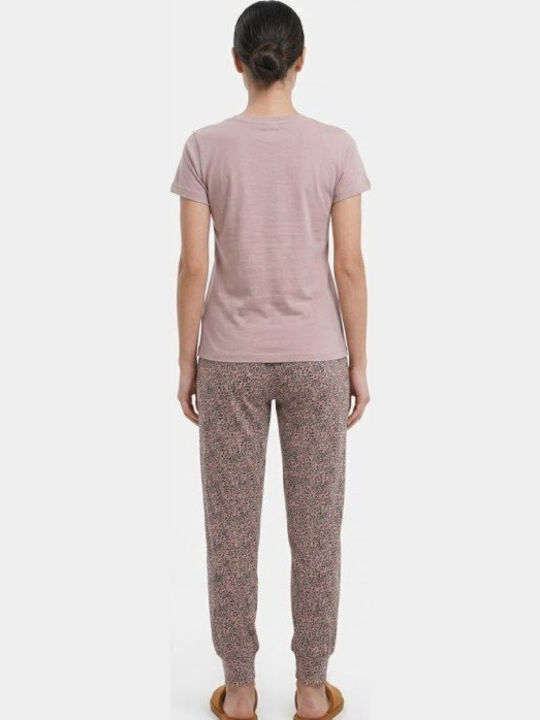 Soccus Set Pijamale Dama De Vară Din Bumbac Multicolor