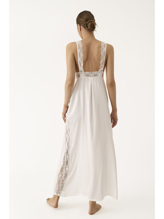Promise Summer Bridal Women's Nightgown White