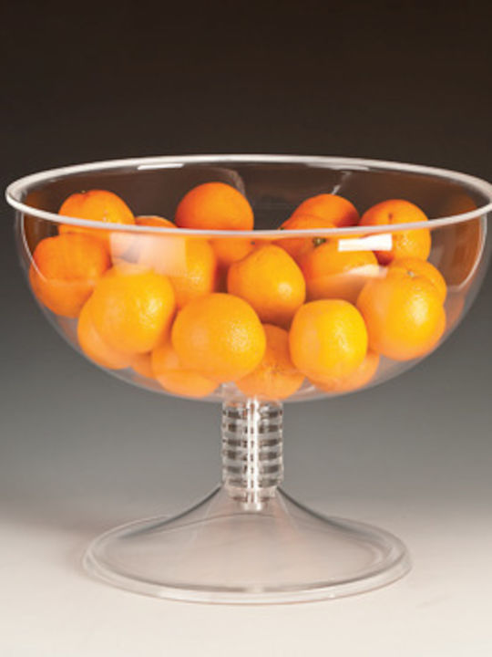 Raki Bol De Fructe Din Plastic Transparent 36x36x28cm Raki Bol De Fructe Din Plastic Transparent 36x36x28cm