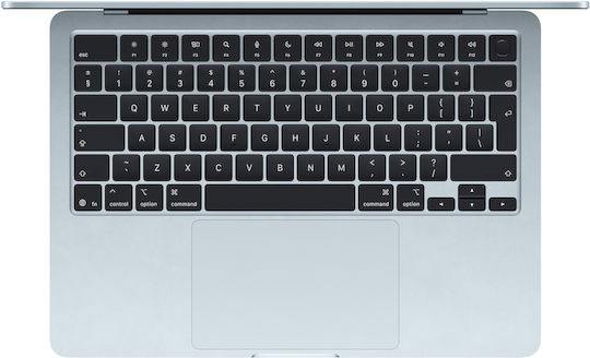 Apple MacBook Air 13.6" IPS Retina Display (M5-10-ядрен/24GB/1TB SSD/10-Core GPU) Небесносиньо (Английски (САЩ) Клавиатура)
