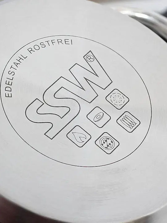 Ssw Rostfreier Stahl Kochtopf 3.6lt /