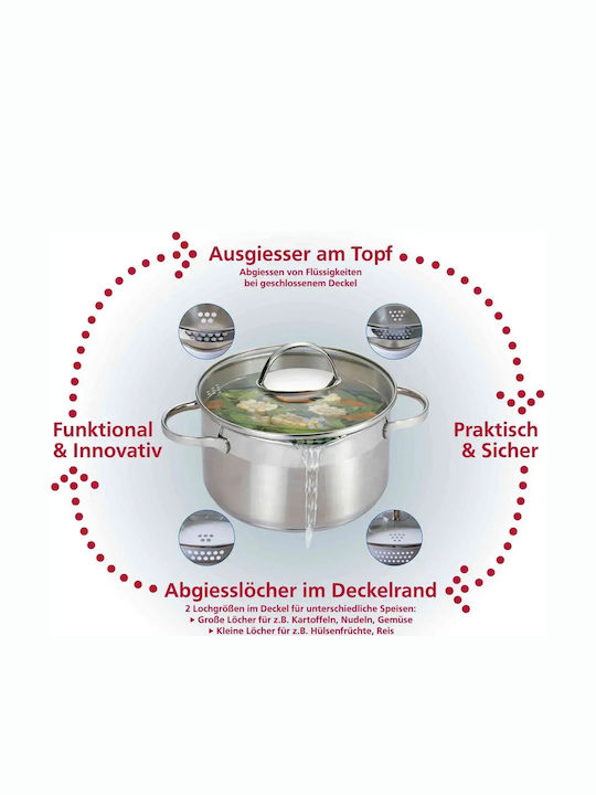 Ssw Rostfreier Stahl Kochtopf 3.6lt /