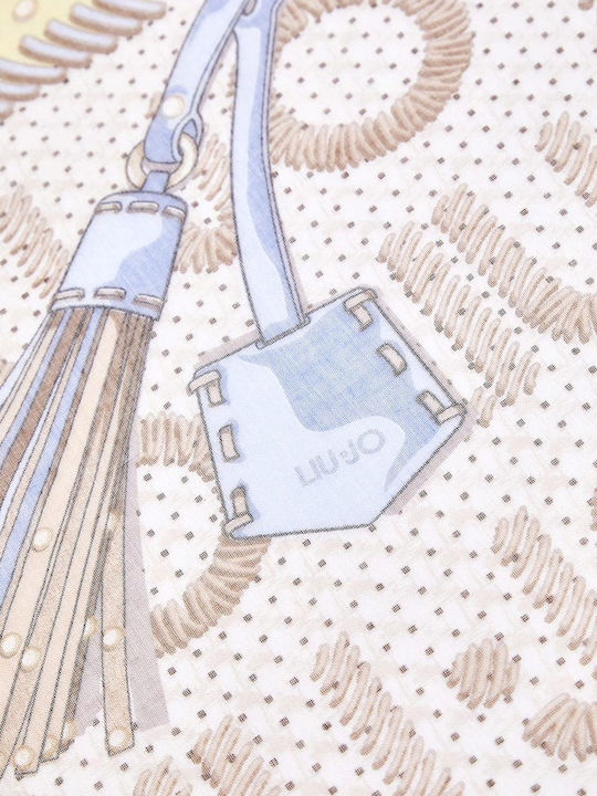 Liu Jo Damen Seidenschal Beige Liu Jo Damen Seidenschal Beige
