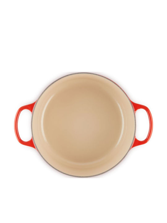 Le Creuset Tief Topf aus Gusseisen 4,2l /