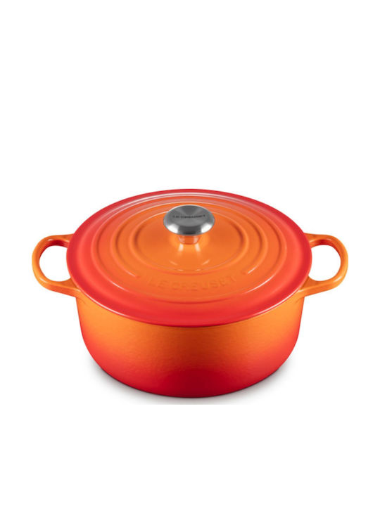 Le Creuset Gusseisen Tiefer Topf