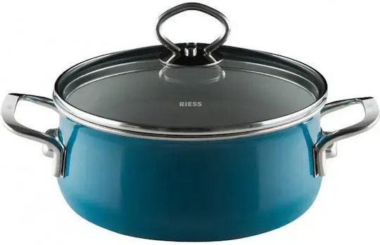 Riess Tiefer Rostfreier Stahl Kochtopf 4l
