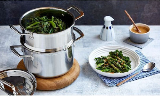 Le Creuset Oală Adâncă din Oțel Inoxidabil 6l /