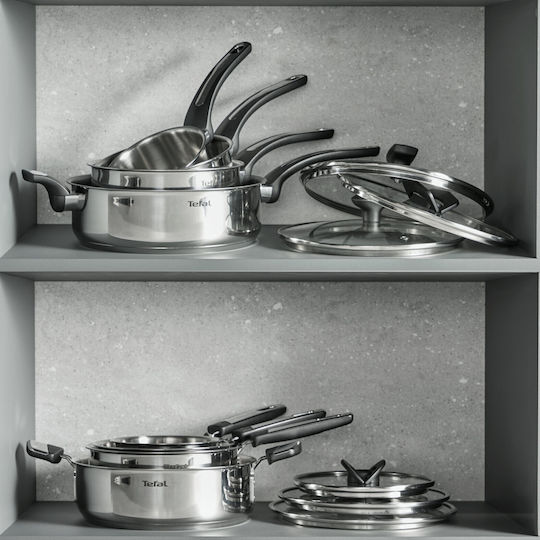 Tefal Emotion+ Βαθιά Ανοξείδωτη Κατσαρόλα