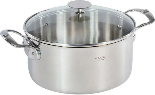 De Buyer Tiefes Rostfreier Stahl Kochtopf 5,4 l