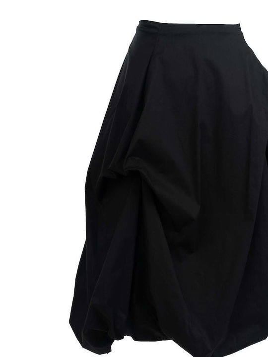 Midi Black Skirt