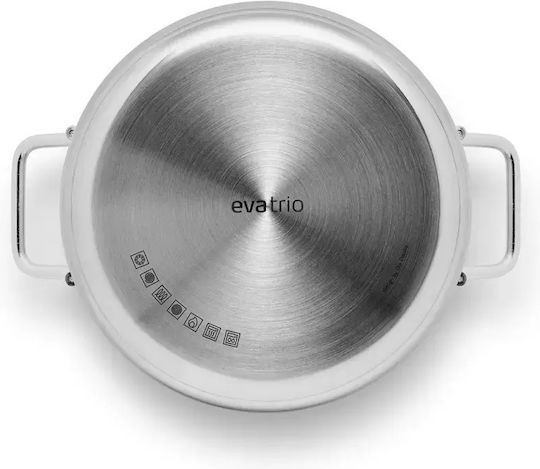 Eva Solo Line Ανοξείδωτη Κατσαρόλα Μαρμίτα 10lt / 24cm