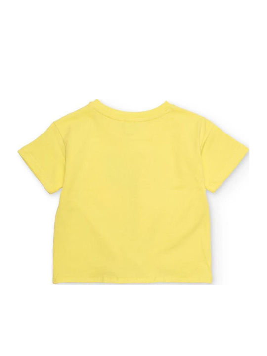 Kids Set with Shorts Summer 2pcs Yellow