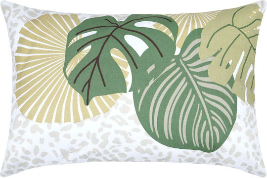 Sofa Cushion S-f Cambodge 100% Cotton Green 40x60cm
