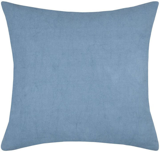 Μαξιλάρι Καναπέ S-f Tahiti από 100% Βαμβάκι Turquoise 40x40εκ.