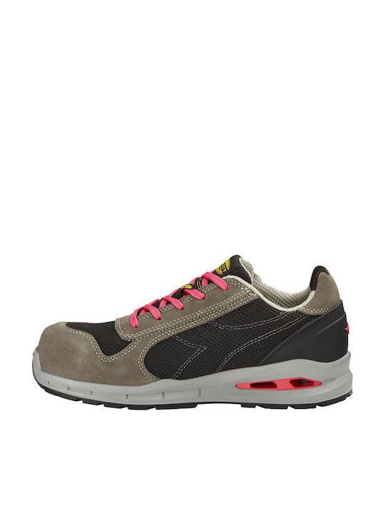 Utility Diadora Run A Box Παπούτσι Εργασίας Γκρι S1PS με Πιστοποίηση ESD , FO ,SR