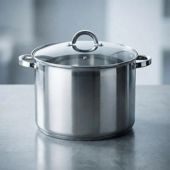 Altom Fabio Oală Marmită Din Oțel Inoxidabil 15lt 30cm