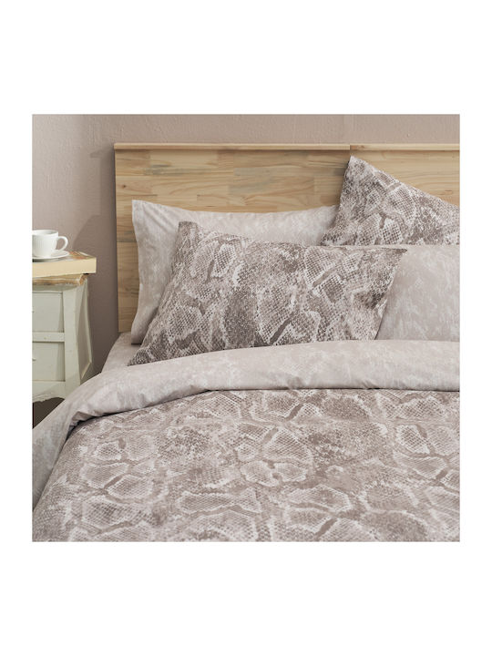 Charalambidis Textiles Sahara Σετ Σεντόνια Υπέρδιπλα 220x260εκ. Πολύχρωμο (4τμχ)