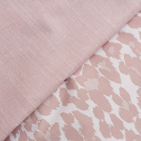 Charalambidis Textiles Leopar Bettlaken Set Übergröße 240x260cm 4 Stück