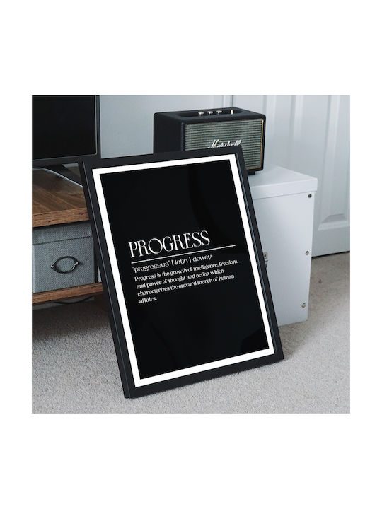 Quote Poster Persistence John Dewey Pq162 50cm X 70cm
