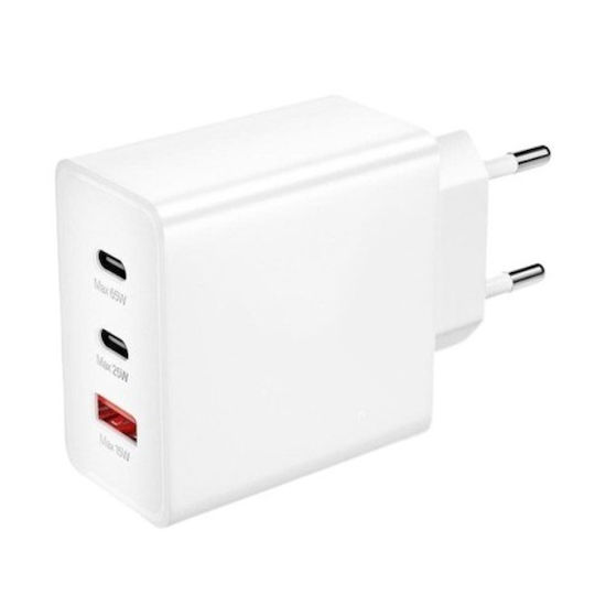 Incarcator Fără Cablu cu Port USB-A și 2 Porturi USB-C 65W Power Delivery (FOX385318)