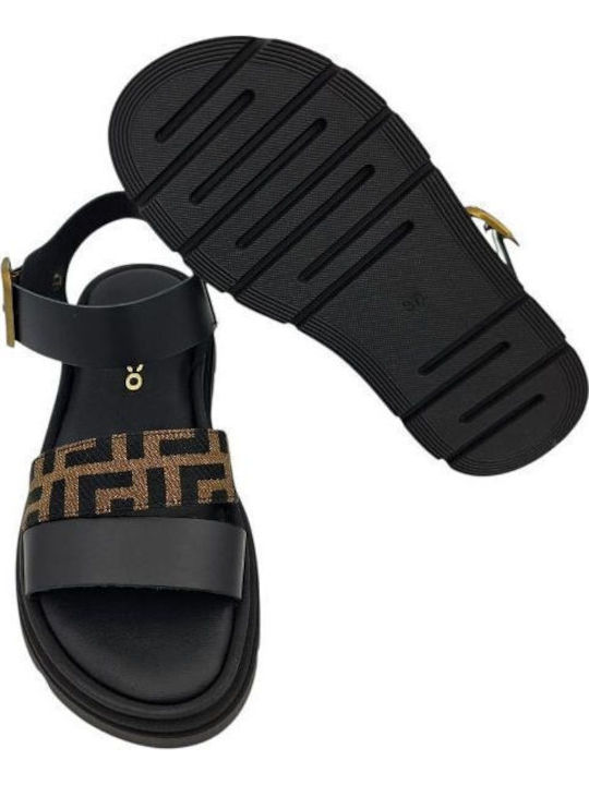 Women's Summer Black Platforms
