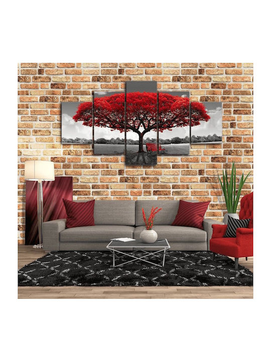 3D Wandpaneele mit Kleber Bemalbares Braune 50x100cm