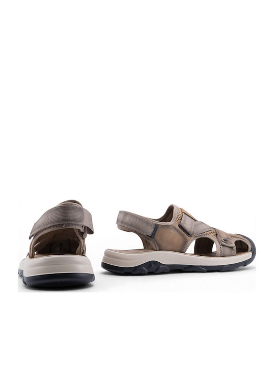 Herrensandalen in Brauner Farbe
