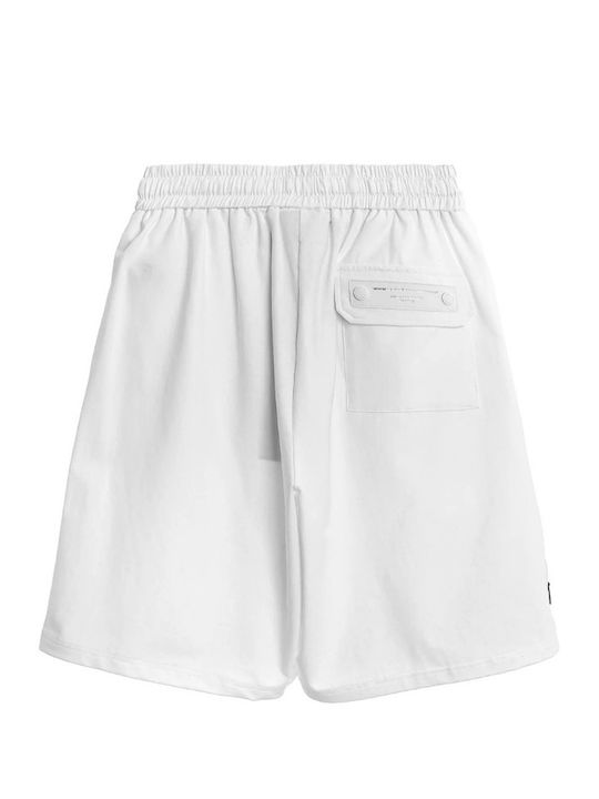 Mod Wave Movement Women's White Bermuda