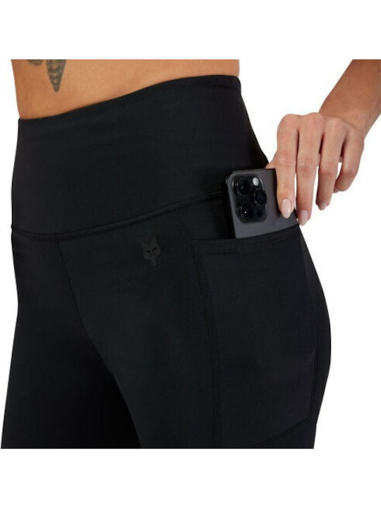 Women's High Waist Activewear Shorts Black