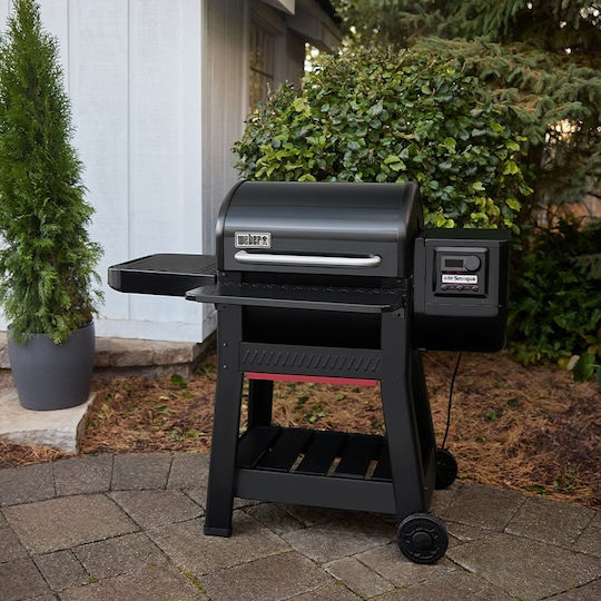 Bottom Shelf Grill Wood Pellet Smoque 500 Weber