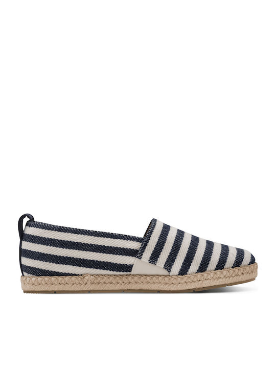 Fabric Women's Espadrilles in Blue Colour