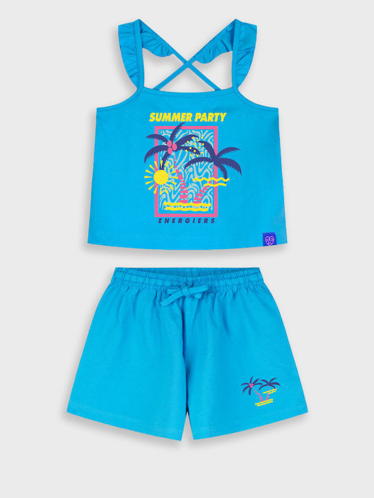 Kids Set with Shorts Summer 2 Pieces Avocado