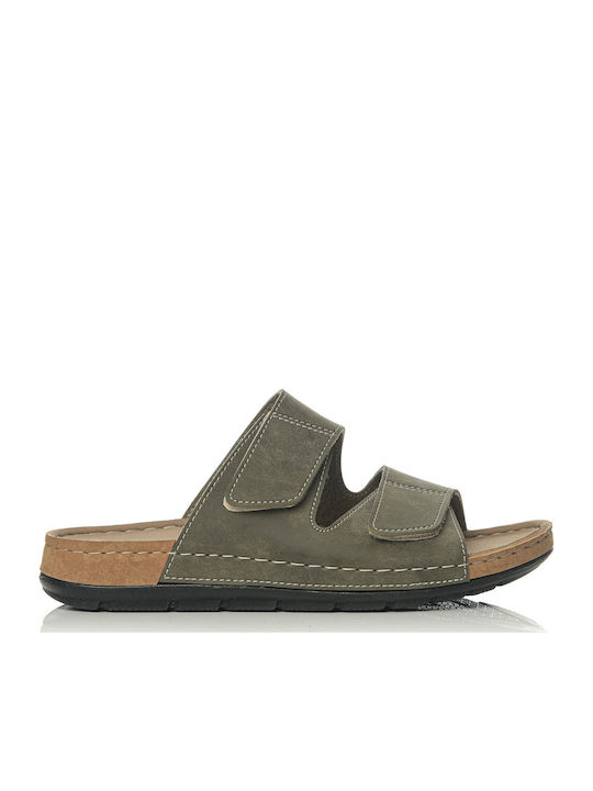 Men's Sandals In Green Colour