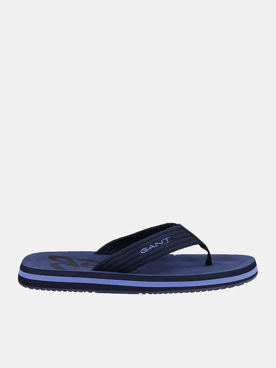 Gant Brodale Brodale Flip Flops Μπλε