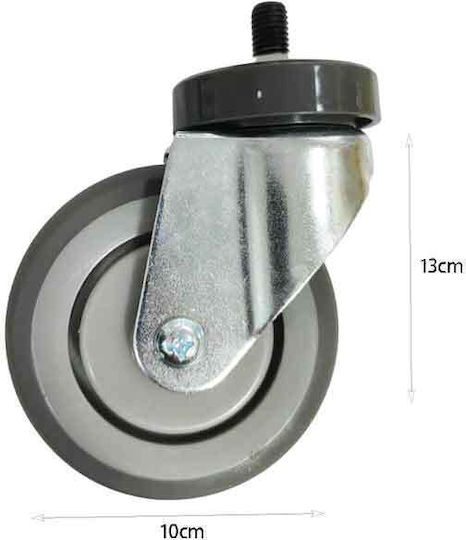 Ansin 03090 Ρόδα από Καουτσούκ για Καρότσι 160mm