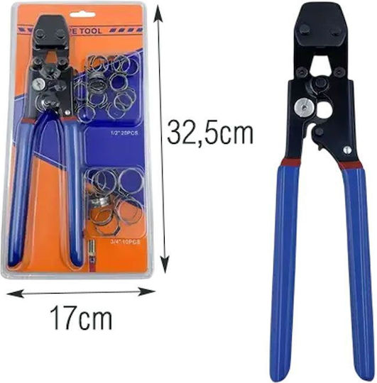 Pipe Crimping Tool Clamp Ring Set