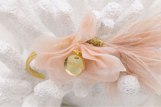 Kymi Christening Charm Bracelet Pink 2 Pieces MN328