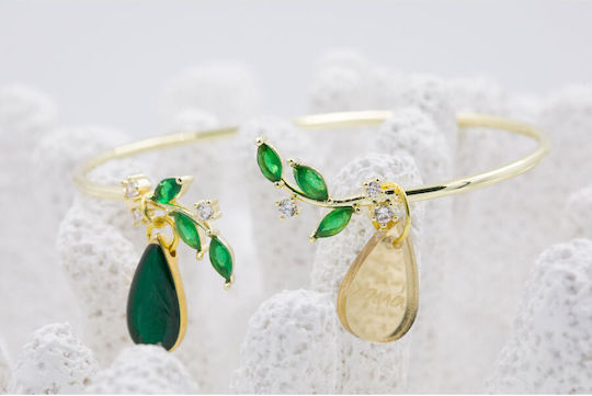 Kymi Christening Charm Bracelet Green 2 Pieces MN331