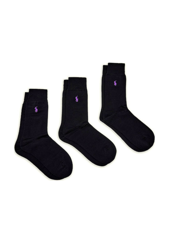 Ralph Lauren Herren Socken Schwarz 2er Pack