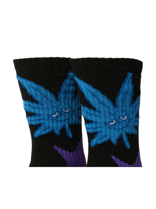 HUF Зелени Buddy Star Sign Мъжки Чорапи Черни