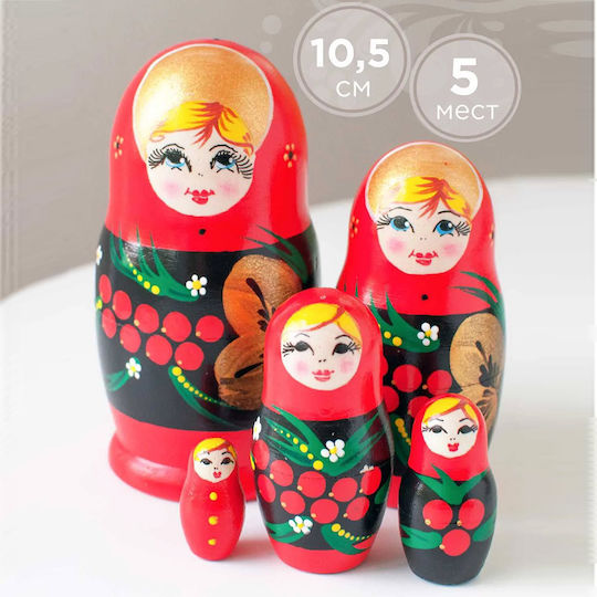 Azhna Декоративна Кукла от Дърво 10.5cm