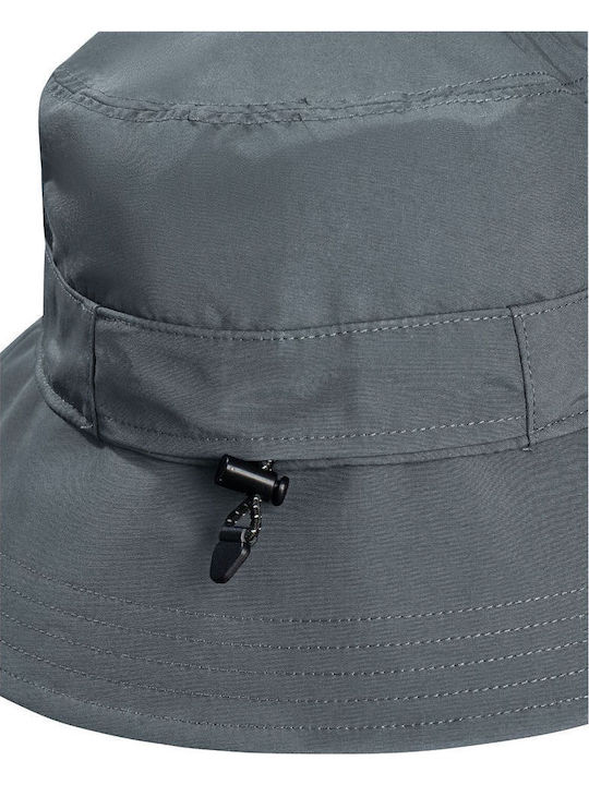 Jack Wolfskin Fabric Men's Hat Style Bucket Gray