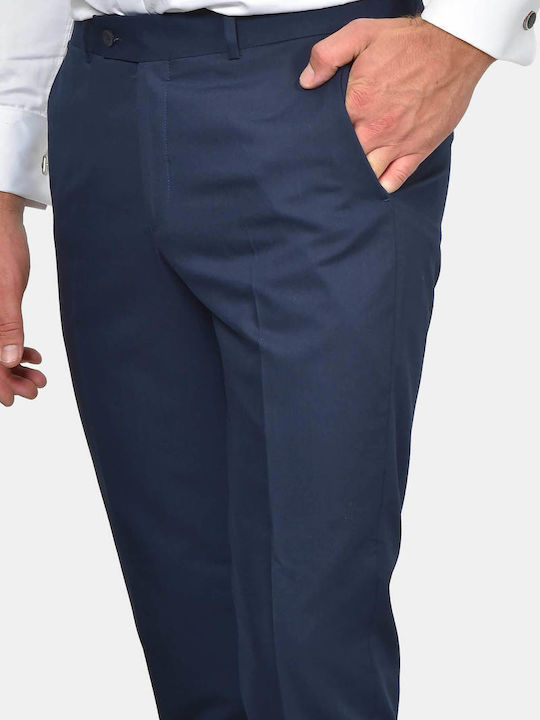 Winter Men's Groom's Suit with Slim Fit Blue